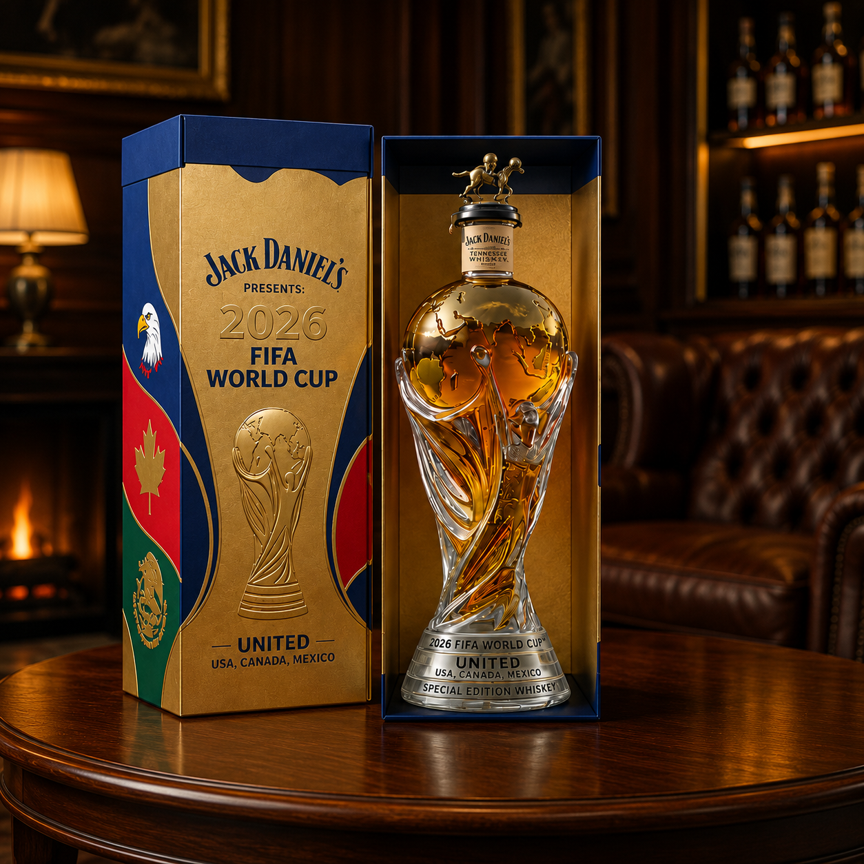 2026年ワールドカップエディション - ウイスキー decanter