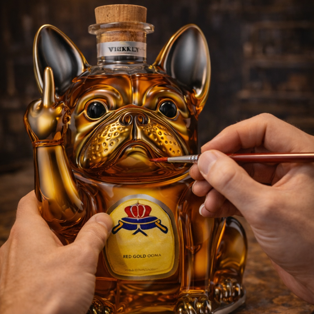 ウイスキーボトル - ドッグエディション