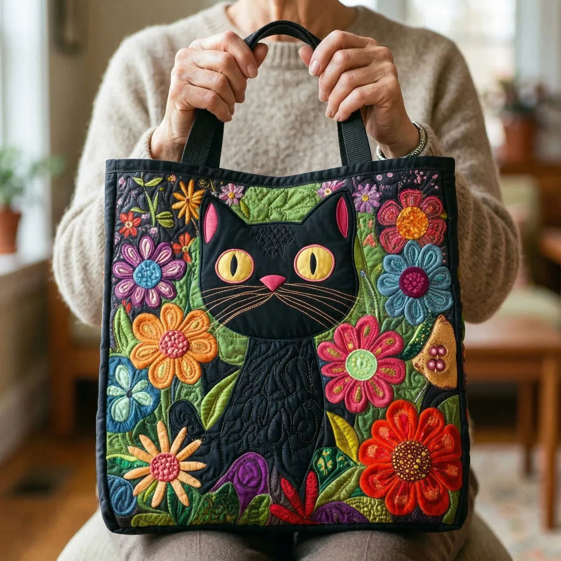 マトラッセバッグ - エンチャントされた黒猫